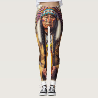 Leggings Légendes de la tête plumée de l'oncle Toad