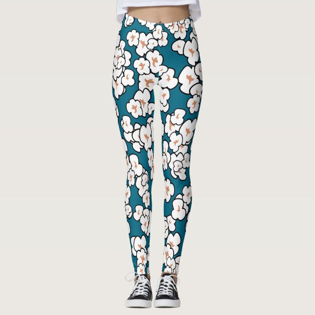 Leggings Légendes de maïs cute (Devant)