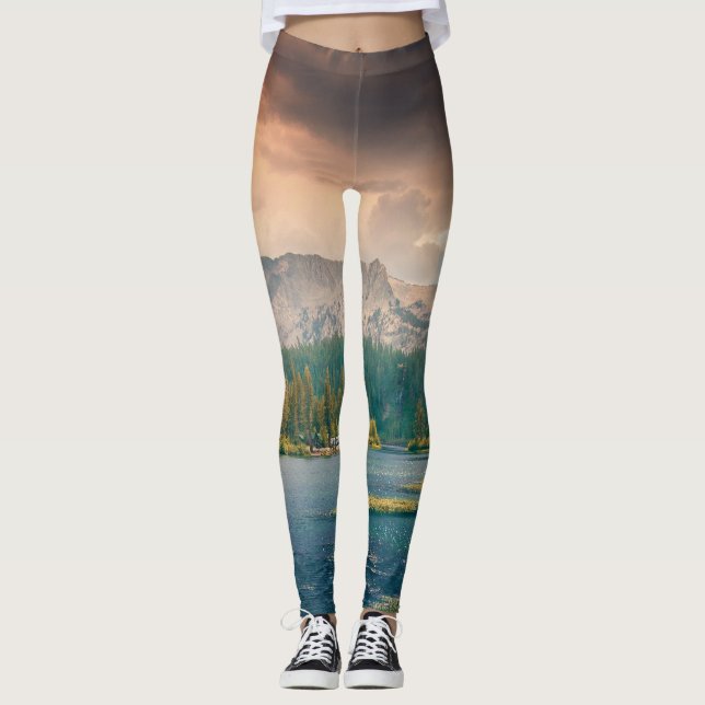 Leggings Légendes de montagne (Devant)