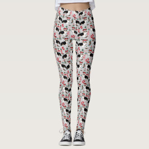 Leggings Légendes de Noël de Corgi tricolées