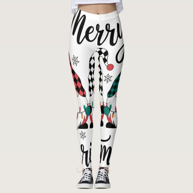 Leggings ‎ légendes de Noël pour les femmes (Devant)