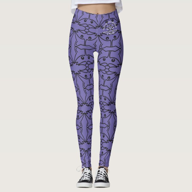 Leggings Légendes de Raccoon (Devant)
