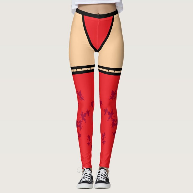 Leggings Légendes d'illusion (Devant)