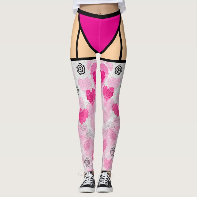 Leggings Légendes d'illusion (Devant)