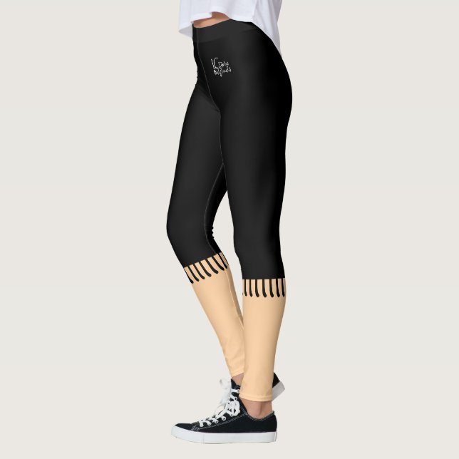 Leggings Légendes d'illusion encadrées (Gauche)