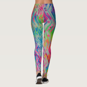Leggings Légendes d'impression colorées