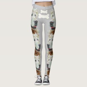 Leggings Légendes d'or retriever peintes super amusantes