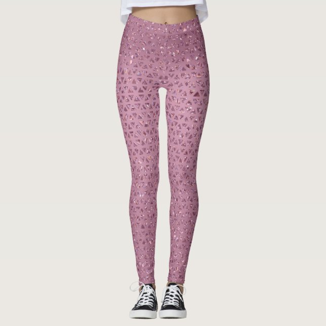 Leggings Légendes dorées Roses (Devant)