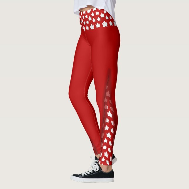 Leggings Légendes du Canada Pantalons de souvenirs du Canad (Gauche)