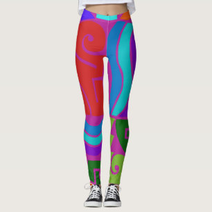 Leggings Légendes du concepteur unique