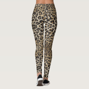 Leggings Légendes Empreintes de léopard funestes