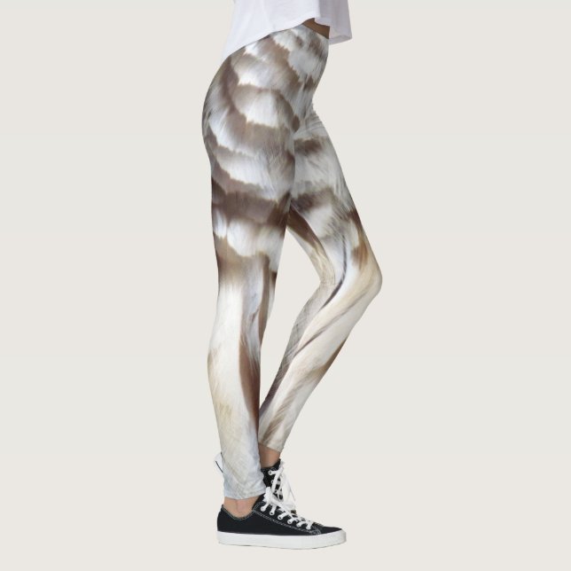 Leggings Légendes en cuir de hibou (Droite)
