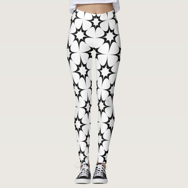 Leggings légendes géométriques (Devant)