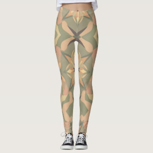 Leggings Légendes géométriques vives