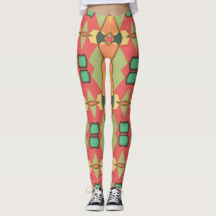 Leggings légendes imprimées africaines
