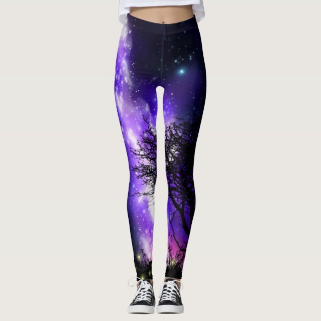 Leggings Légendes magiques Lactées (Devant)