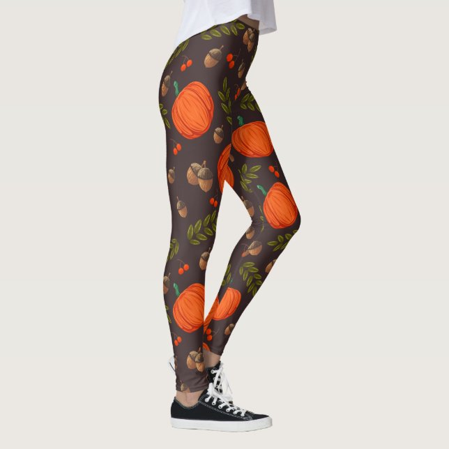 Leggings Légendes Motifs d'automne (Droite)