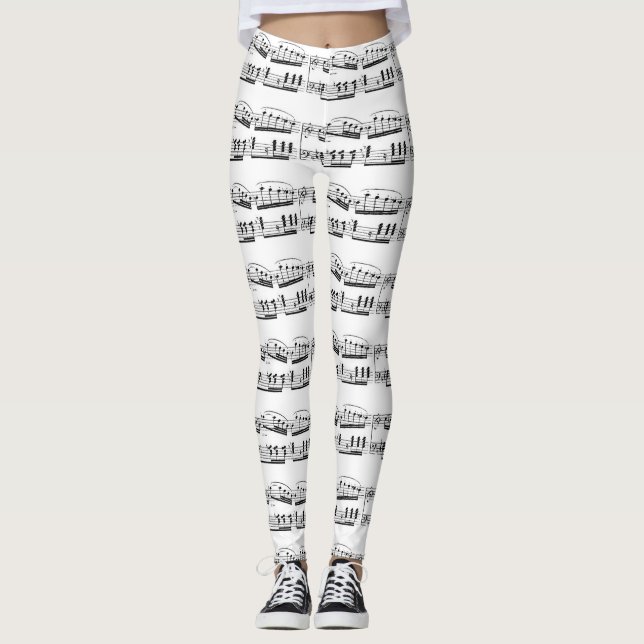 Leggings Légendes musicales (Devant)