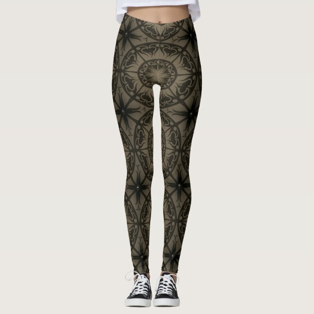 Leggings Légendes personnalisées (Devant)