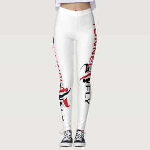 Leggings Légendes sportives personnalisables pour tout text