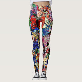 Leggings Légendes surprises de papillon
