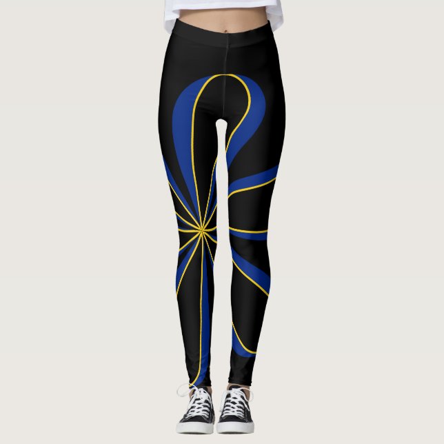 Leggings Légendes toutes-sur-impression (Devant)