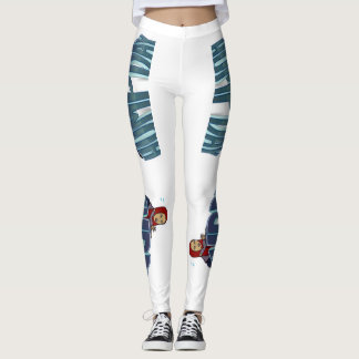 Leggings Légendes toutes-sur-impression