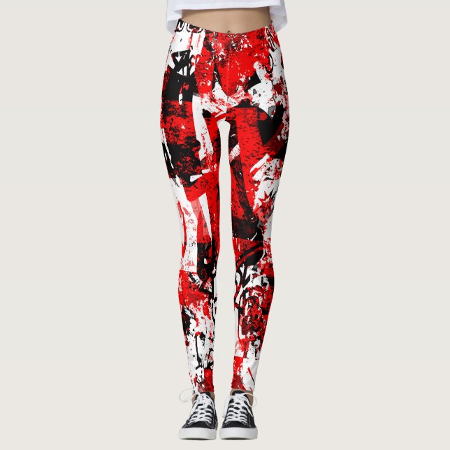 Leggings Légendes toutes-sur-impression (Devant)