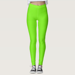 Leggings Légendes vertes de chaux fluorescentes
