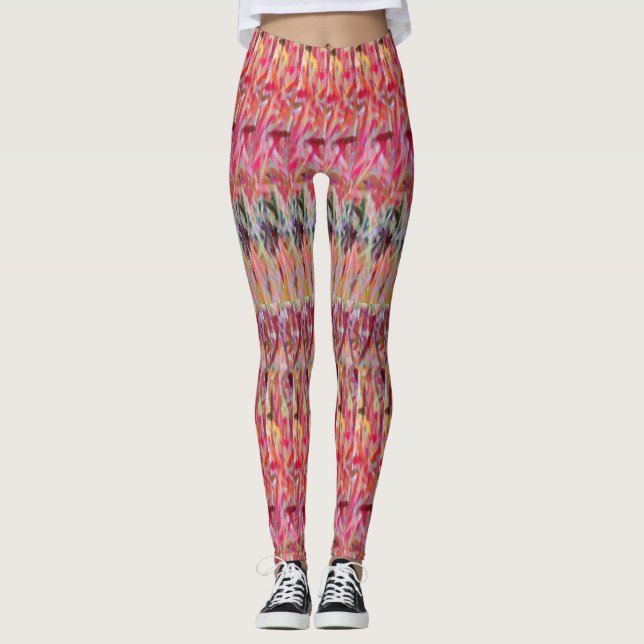 Leggings Léggations Red Shred Switchback (Devant)