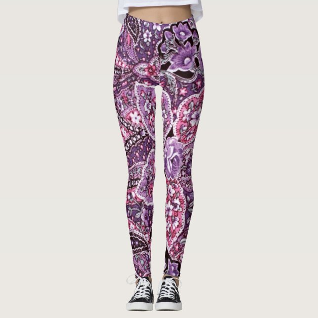 Leggings Léggations Spring Blooms (Devant)
