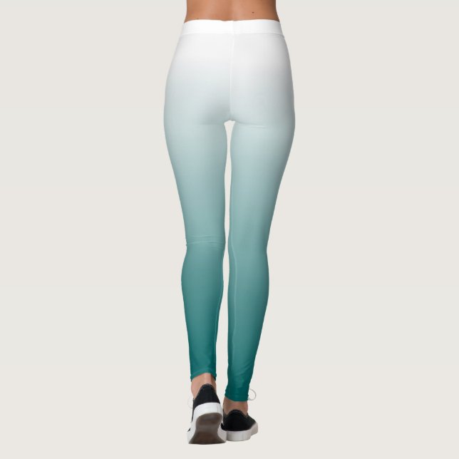 Leggings Léggines blanches à l'ombre (Dos)