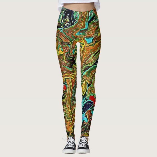 Leggings Léggines de Swirl (Devant)