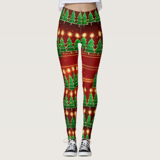 Leggings "Leggings d'élégance À feuillage persistant"