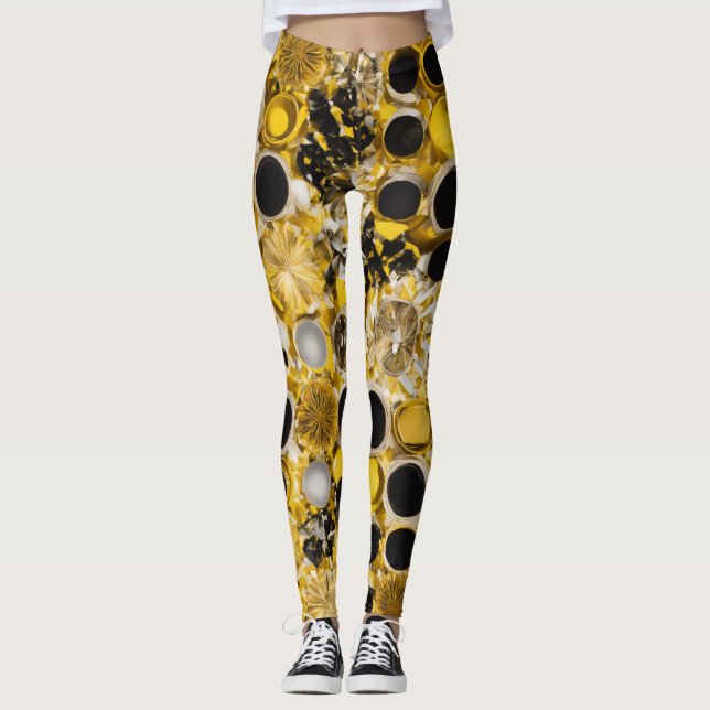 Leggings "Leggings fragiles du Kaleidoscope" (Devant)