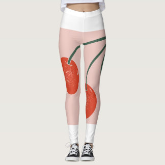 Leggings   Leggingsexpresses the bright colors of cherries 