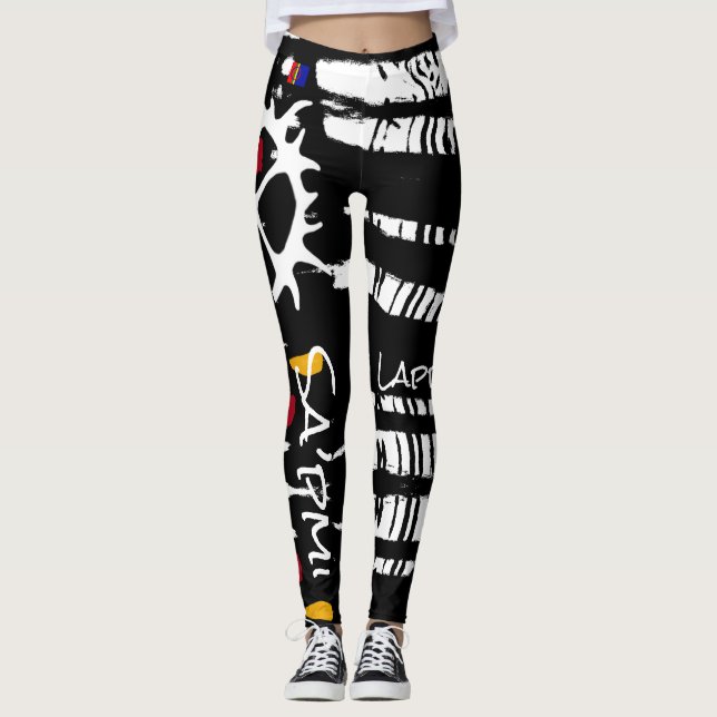 Leggings Leggingspopulära unika designs (Devant)
