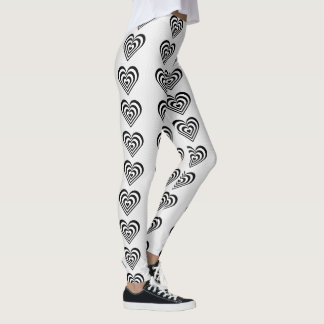 Leggings Leggins à double coeur