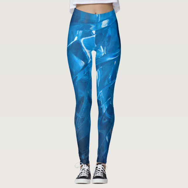 Leggings Leggins Bleus Profond (Devant)
