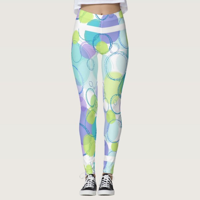 Leggings Leggins Cercle Bleu (Devant)