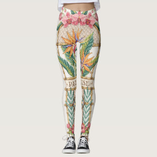 Leggings Leggins floraux de paradis