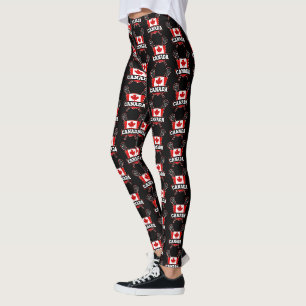 Leggings Leggins LAX du pavillon canadien