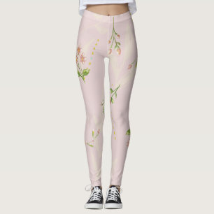 LEGGINGS LEGINGS ROSE DU PRINTEMPS