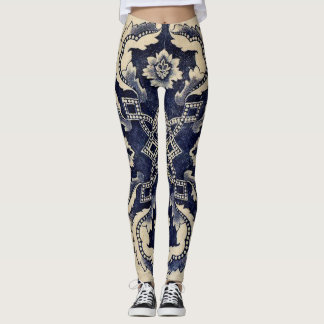 Leggings Legs d'art corporel de Indigo Tattoo Faux