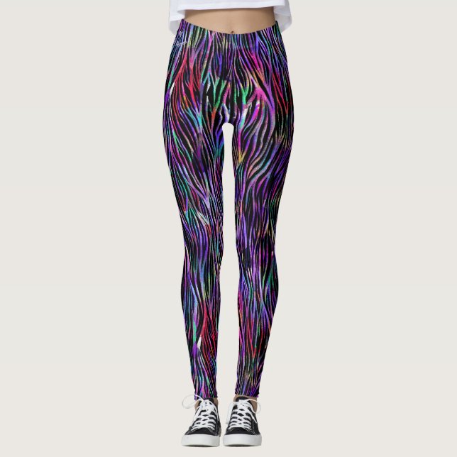 Leggings Legs de Zebra (Devant)
