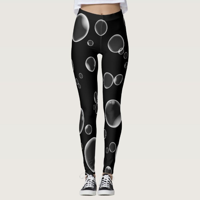 Leggings Legs flottants à bulles de savon (Devant)