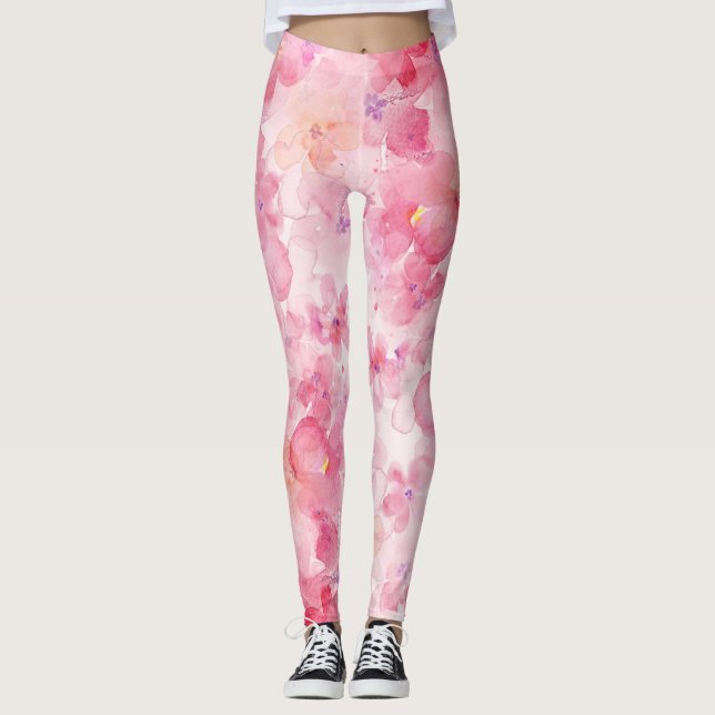 LEGGINGS LÉGUMES DE BLOSSOM ROSE (Devant)