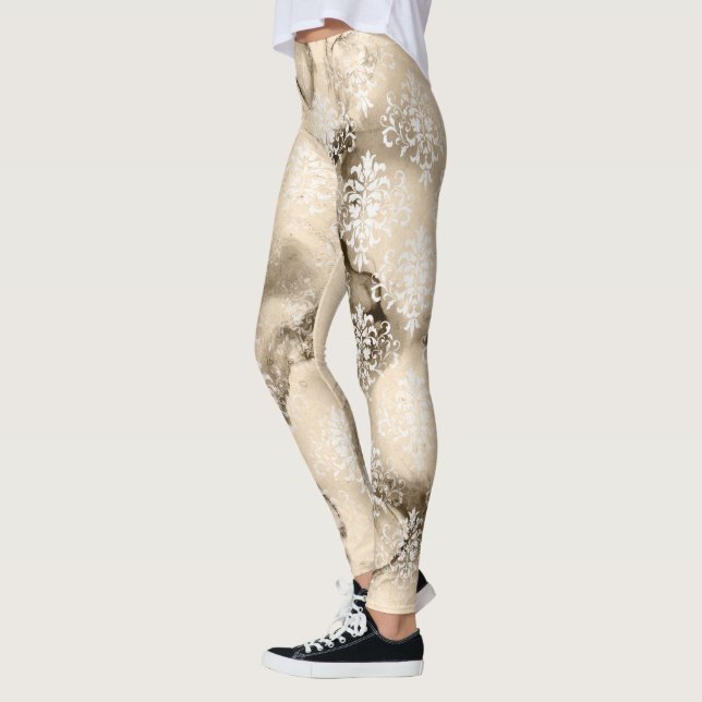 Leggings Légumes Ephémères uniques, uniques (Gauche)