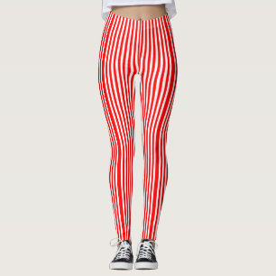 LEGGINGS LÉGUMES ROUGES ET BLANCS