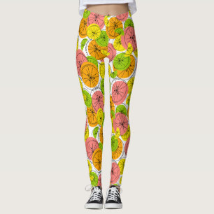 Leggings Légumineuses à agrumes